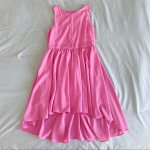 High-Low Pink Dress